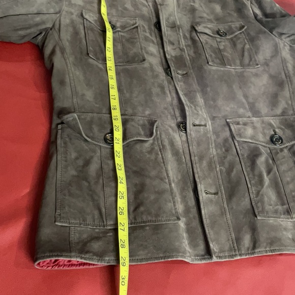 Bruno Cucinelli Men’s Sueded Leather Jacket - Picture 12 of 15